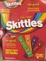 Mängden socker i Skittles - variety pack