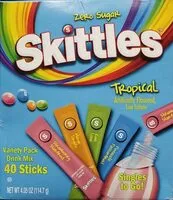 Mängden socker i Tropical variety pack