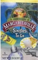 Mängden socker i Piña Coloda Drink Mix Singles To Go! Non-Alcoholic