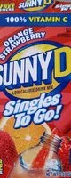 Mängden socker i Sunny D Strawberry Orange