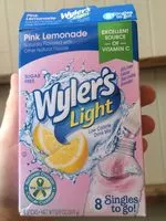 Mängden socker i Light singles water drink mix to go powder packets