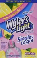 Mängden socker i Light pink lemonade singles to go four boxes