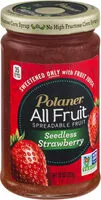 Mängden socker i All Fruit Spreadable Spread, Seedless Strawberry
