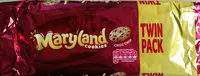 Mängden socker i Cookies choco chip