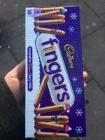 Mängden socker i Fingers Chocolate Biscuits