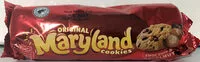 Mängden socker i Original Maryland Cookies Choc chip & Hazelnut