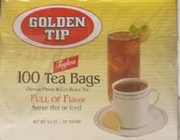 Mängden socker i Tagless tea bags