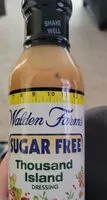 Mängden socker i Sugar free thousand island dressing