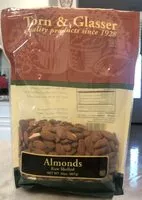 Mängden socker i Almonds