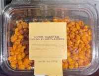 Mängden socker i Corn toasted chipotle lime flavored