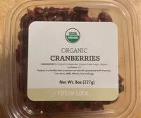 Mängden socker i Cranberries
