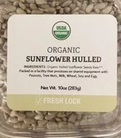 Mängden socker i Organic Sunflower Seeds
