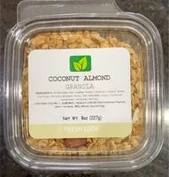 Mängden socker i Coconut almond granola