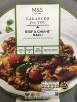 Mängden socker i Beef & chianti ragu