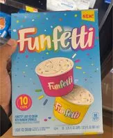 Mängden socker i Funfetti Light Ice Cream