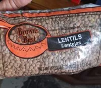 Mängden socker i Brown's Best Lentils