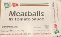 Mängden socker i Meatballs in sauce