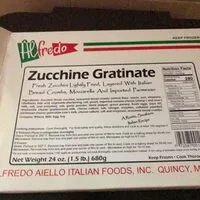 Mängden socker i Zucchini Gratinate