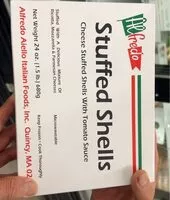 Mängden socker i Stuffed Shells with tomato sauce