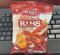 Mängden socker i Baby back ribs flavored potato chips