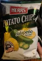 Mängden socker i Potato chips kettle cooked jalapeño flavored