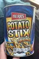 Mängden socker i Potato Sticks