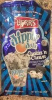 Mängden socker i Dippin Dots- cookies & cream