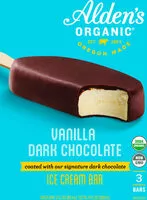 Mängden socker i Organic Vanilla Ice Cream & Dark Chocolate Bars