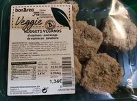 Mängden socker i Nuggets veganos