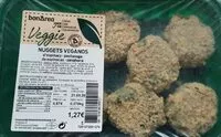 Mängden socker i Nuggets veganos