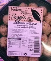 Mängden socker i Albondigas veganas