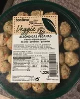 Mängden socker i Albondigas veganas
