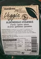 Mängden socker i Albondigas veganas