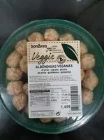 Mängden socker i Albóndigas veganas