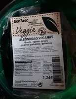 Mängden socker i Albóndigas veganas