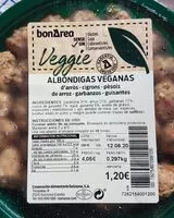 Mängden socker i Albondigas veganas