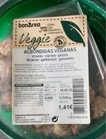 Mängden socker i Albondigas Veganas