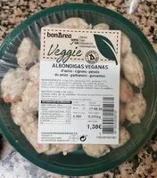 Mängden socker i Albondigas veganas
