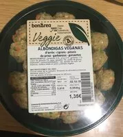 Mängden socker i Albóndigas veganas