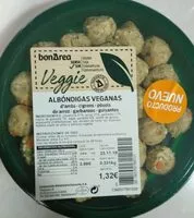 Mängden socker i Albóndigas veganas
