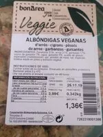 Mängden socker i Albóndigas veganas