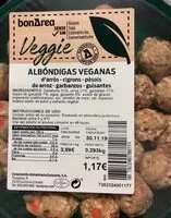 Mängden socker i Albondigas veganas