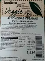 Mängden socker i Albóndigas veganas