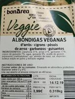 Mängden socker i Albóndigas veganas