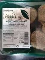 Mängden socker i Nuggets vegetarianos