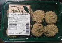 Mängden socker i Nuggets vegetarianos