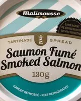 Mängden socker i Tartinade saumon fumé