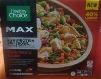 Mängden socker i Healthy Choice MAX PROTEIN BOWL Honey Sriracha Chicken