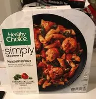Mängden socker i Simply steamers meatball marinara frozen meal