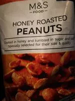 Mängden socker i Honey roasted peanuts